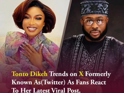 Tonto Dikeh Trends on X Formerly Known As(Twitter) As Fans React To Her Latest Viral Post.